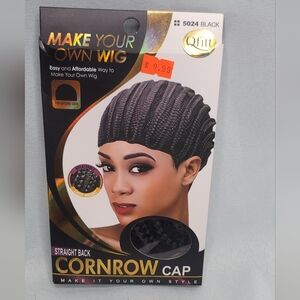 Cornrow Cap - Black